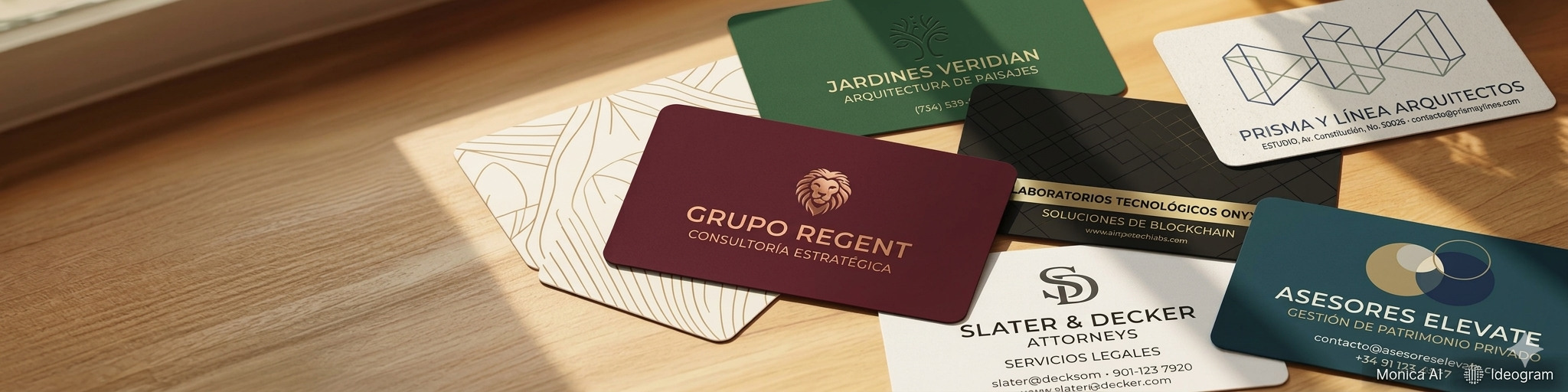 Imprimir tarjetas de visita profesionales